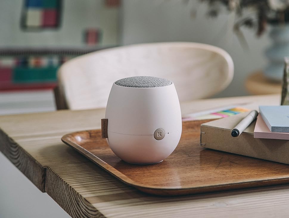 KREAFUNK aJAZZ+ クレアファンク ジャズプラス ・ワイヤレススピーカー Bluetooth5.0 IPX5レベル 防水設計 TWS 2台同時接続可 通話マイク内蔵 ワイヤレスQi充電対応 Type-C充電