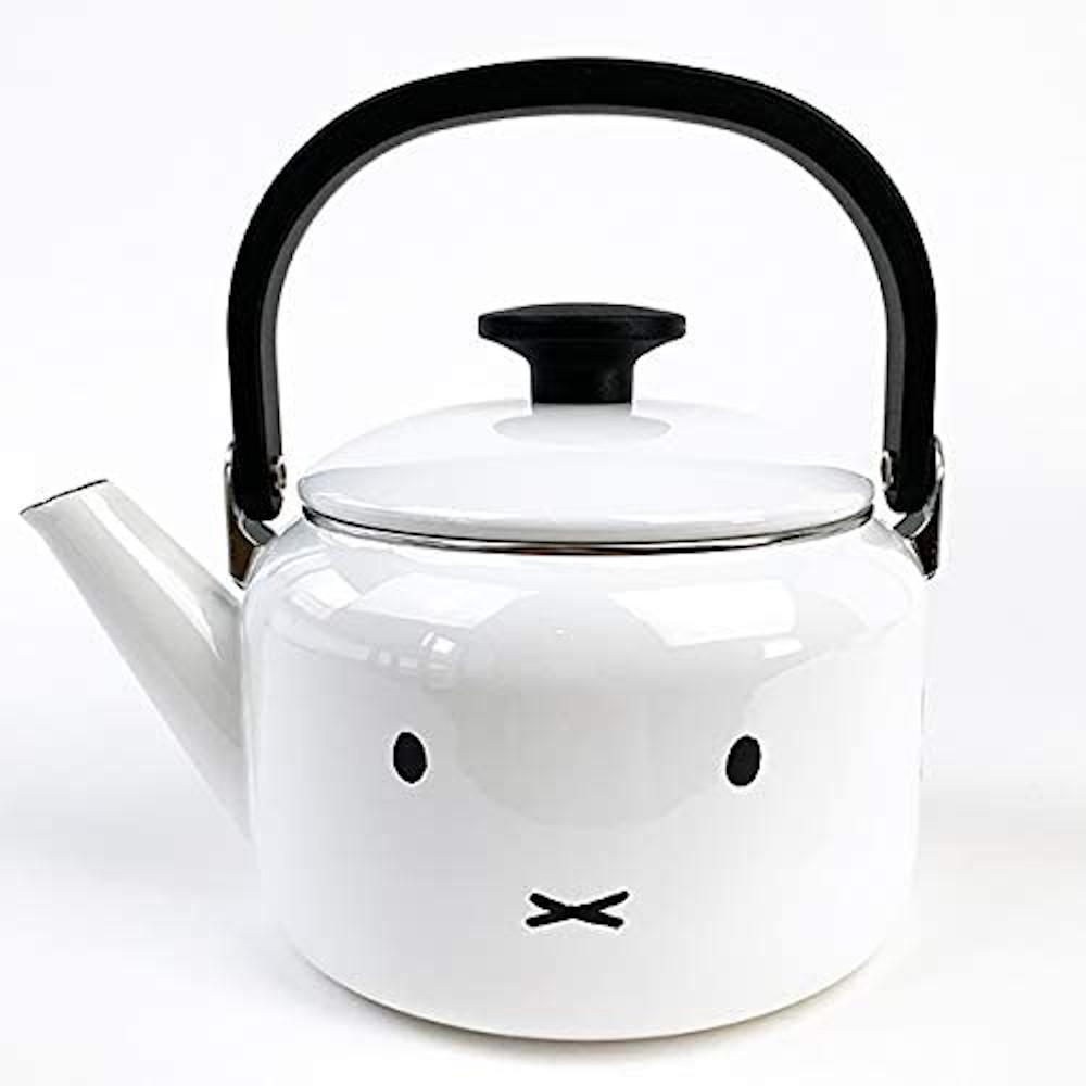 富士ホーロー ミッフィーフェイスシリーズ 2.0Lケトル/Miffy Face Series 2L Kettle