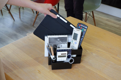 COLLEND　コレンド<br>Remote Control & Tablet Holder With Pocket リモコン＆タブレットホルダー（ポケット付）　リモコンホルダー　タブレットホルダー